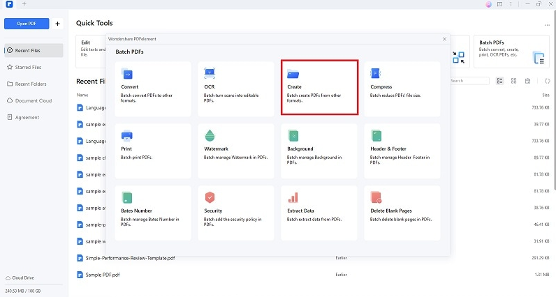 Adobe Acrobat 批次處理功能