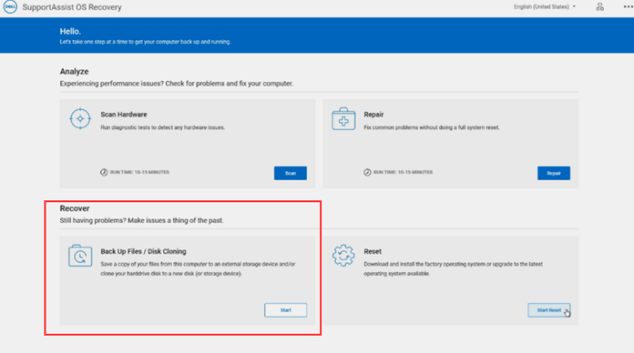 Dell XPS克隆SSD