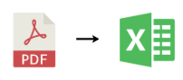 pdf convert to excel document