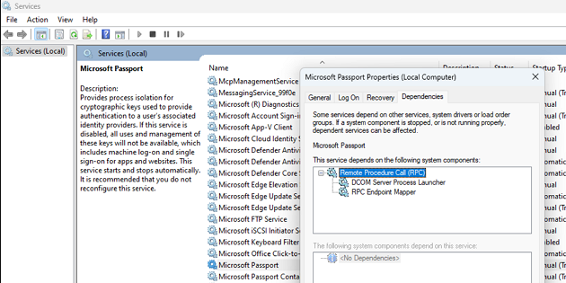Microsoft Passport 服務