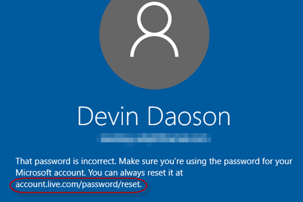 忘記 Microsoft 帳戶密碼