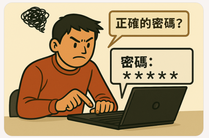 使用者建立 Windows 密碼